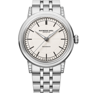 Raymond Weil MILLESIME Automatique Cadran crème et diamants, 35mm