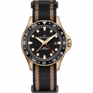 Hamilton Khaki Navy Scuba automatic GMT 43mm bronze