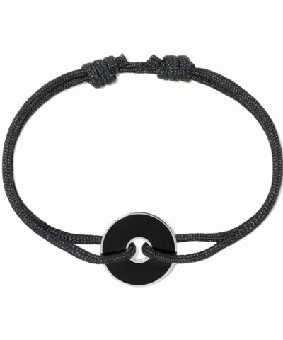 Dinh Van Bracelet cordon Pi Black & White