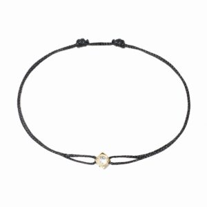 Dinh Van Bracelet cordon Le Cube Diamant