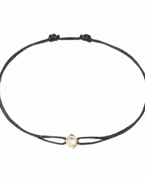 Dinh Van Bracelet cordon Le Cube Diamant