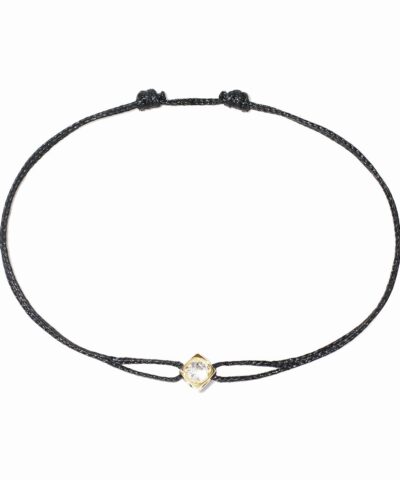 Dinh Van Bracelet cordon Le Cube Diamant