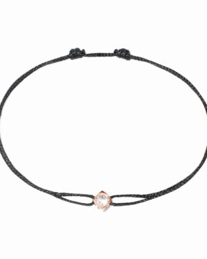 Dinh Van Bracelet cordon Le Cube Diamant