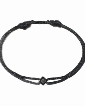 Dinh Van Bracelet cordon Le Cube Diamant
