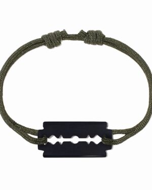 Dinh Van Bracelet cordon Lame de rasoir MM