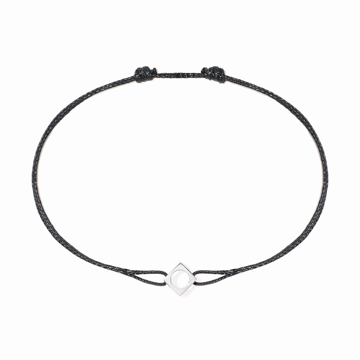 Dinh Van Bracelet cordon Le Pavé MM